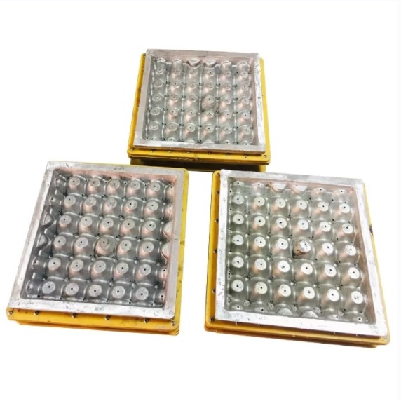 Plastic Or Aluminum Cast Egg Tray Mold For Multi Cavity Production Egg Tray
