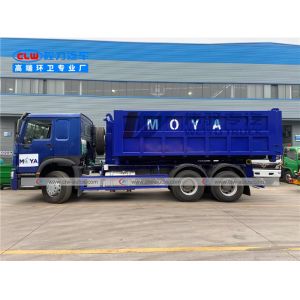SINOTRUK HOWO 6x4 20cbm Hook Lift Garbage Truck