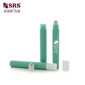 RPP-10ML(C) Tall And Thin PP Plastic PP Matte Finished Empty Roller Bottle With