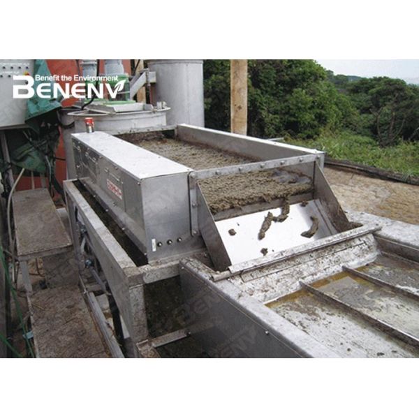 Automatic PLC Control Srew Press Sludge Thickener Dewatering Treatment Machine