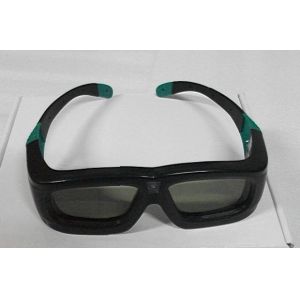 Quality Custom Plastic DLP Link Active Shutter 3D Glasses Rechargeable OEM for sale