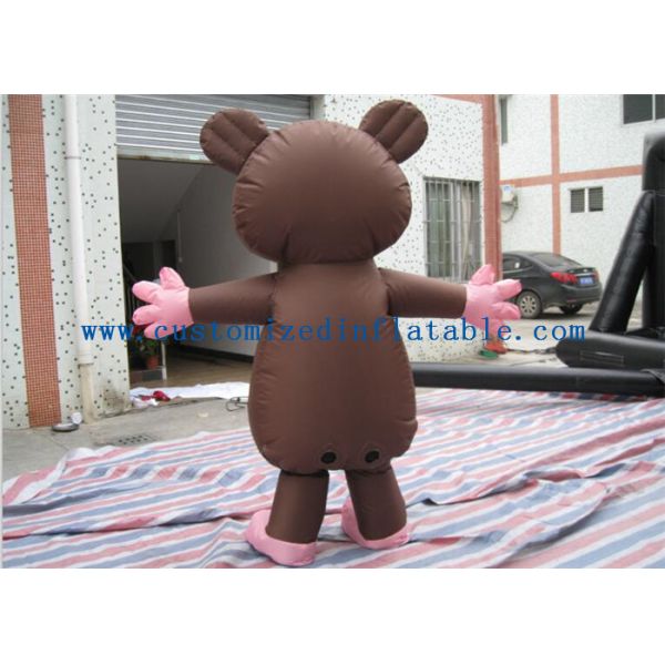 Large Inflatable Cartoon Characters Costume , Inflatable Mickey Mouse 2.2m Movable