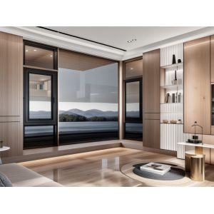 OEM Contemporary Aluminium Casement Windows Framework Customized