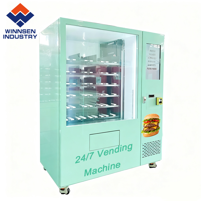 Nutrition-Focused Food Vending Machine For Gym Support With API Integration