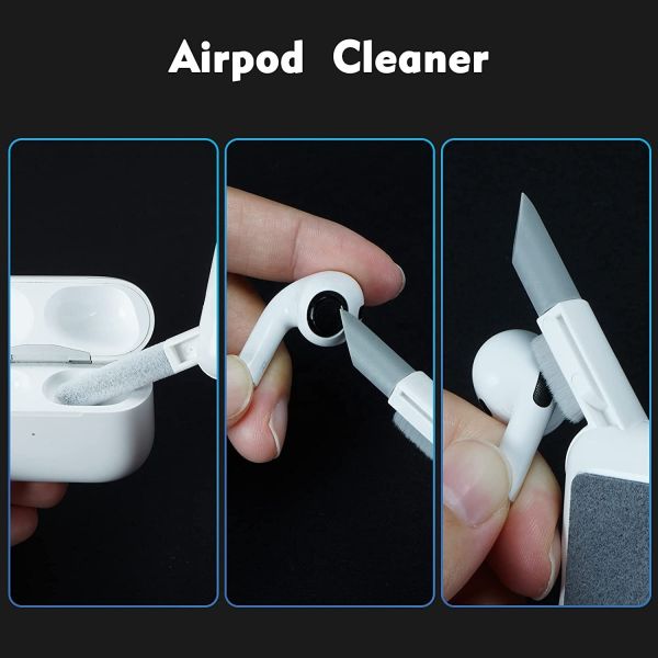 6 In 1 Vacuuming Laptop Keyboard Cleaning Brush Kit For Airpods