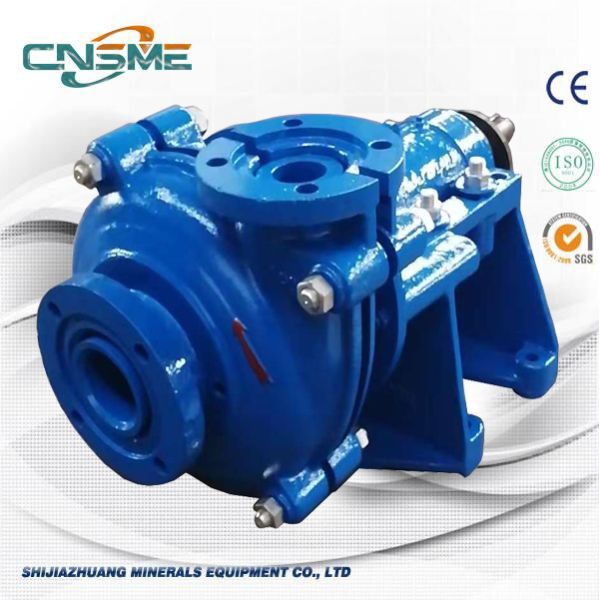 Smaller Model of Heavy Duty Slurry Pump Used for Mill Discharge Filter Press with Closed Hard Metal Impellers