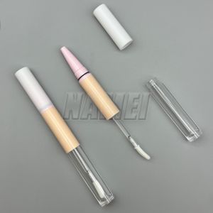 Factory Hot Sales Private Label Lip Glaze Lip Liner 2-in-1 Lipliner Pencil Tubes Lip Liner Container