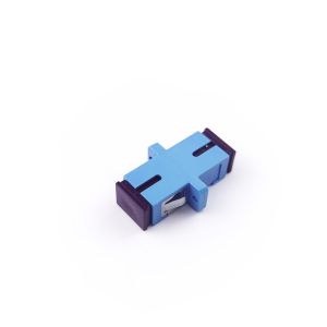 FTTH SC Optic Fiber Adapter with UPC Eared Dustproof Simplex Coupler Manufacture
