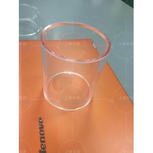 Crystal Al2O3 85% Visible Wear Resistance Sapphire Tube