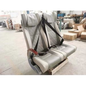 2+1 Layout Diamond Stitching Travel Bus Passenger Seat