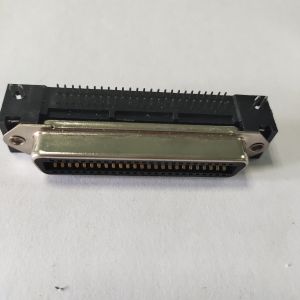 DDK Female PCB Right Angle Centronics 50 Pin Connector Champ Connector 25pairs