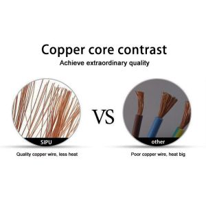 6A 250V IEC 60320 C13 Power Cord 6ft UL 3 Pins for Home appliance