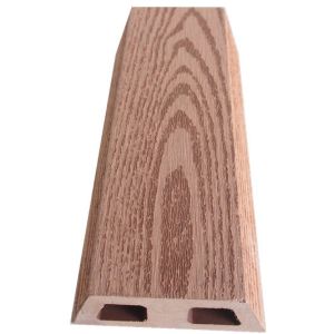 Quality Composite 5.8meter 80*35mm WPC Post Panel Railing for sale