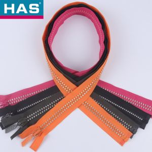 Buy cheap #10 Diamond Fashion Zipper With Lightweight Open Ended Zips Zipper from wholesalers