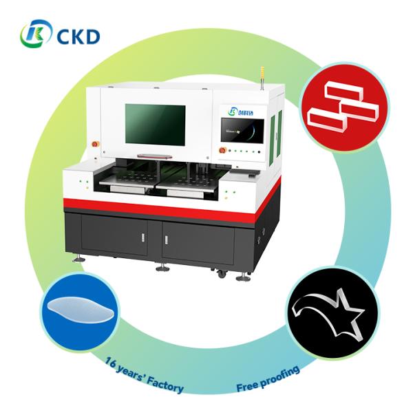 Buy Effortlessly Cut Glass with Laser Glass Cutting Machine for Perfect Results  To Accuracy±0.01mm at wholesale prices