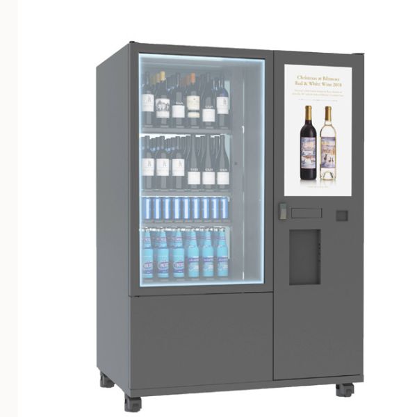 Buy Elevator Beer Alcohol CRS Wine Vending Machine With Age Verification For Adult at wholesale prices