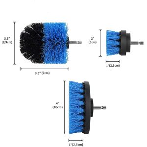 PP Filament 3pcs Electric Drill Brush Attachments For Cleaning