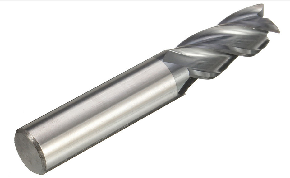 12mm 4 Flute Tungsten Carbide End Mill Cutter Wood Working Tool