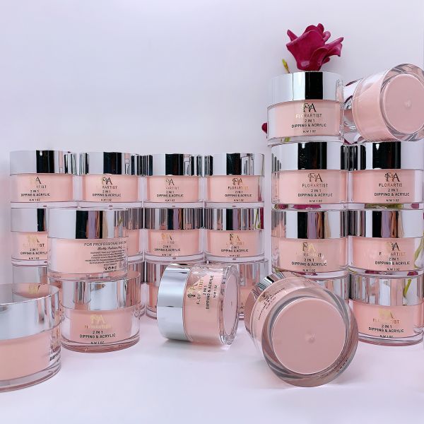 2024 Professional Factory Low Price EMA Bulk Cover Nude Pink Nude Pink Acrylic Powder 1oz 2oz for Wholesale