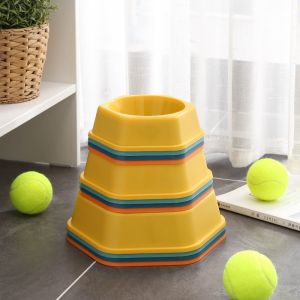 Versatile Hexagonal Pet Bowls - Ideal for Cats and Dogs