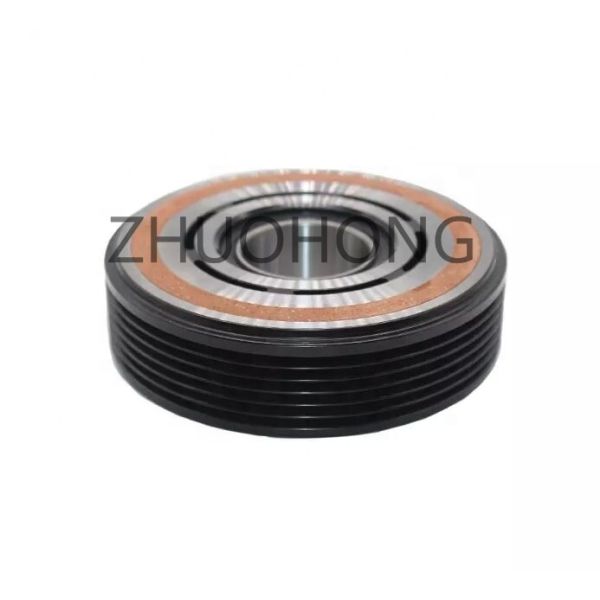 6PK 110MM 12V Auto AC Compressor Pulley Clutch Kit for BMW X3 2004-2019 Durable Design