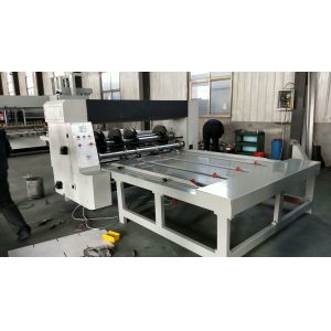 Chain Manual Feeder Rotary Slotter Machine Synchronous Traverse