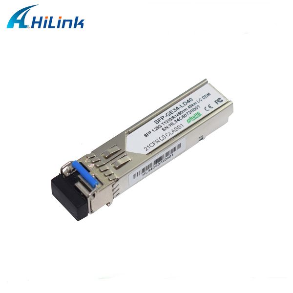 Buy 1000BASE-BX 1.25G SFP Transceiver 1310nm/1490nm 40KM BIDI SFP LC/SC Gigabit Ethernet Module at wholesale prices