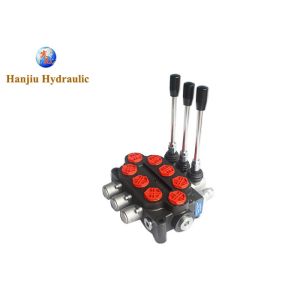 6 Spool 45lt Monoblock Directional Control Valve Hydraulic