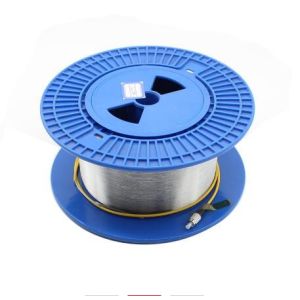 Bare White Blue Coloring Glass Optical Fiber G652D Single Mode Nude Fiber Optic