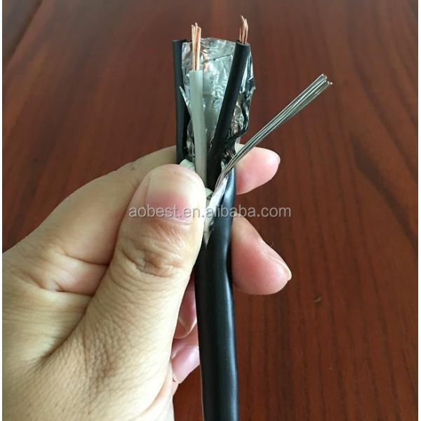 18AWG 1Pair Stranded Insulated Computer Instrument Cable PVC with Aluminum Shield-Buy Now Pay Later