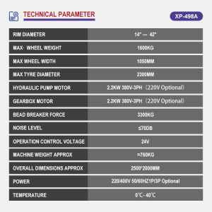 Fully-Automatic Truck Tyre Changer