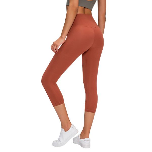 Buy Spandex Cropped Tight Ass Yoga Pants High Waisted OEM ODM at wholesale prices