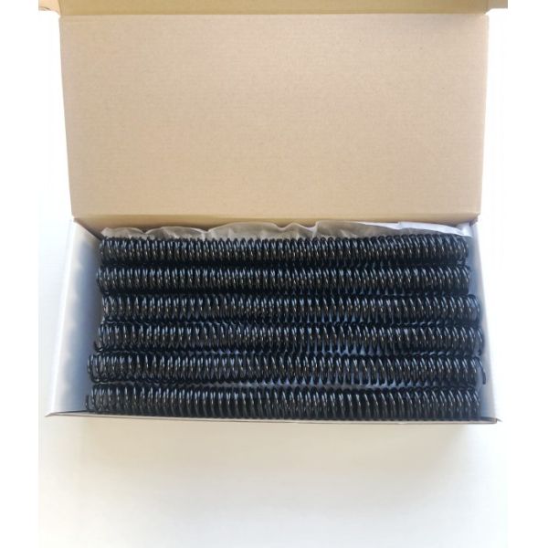Buy Black  White 3/8" 6mm 8mm 10mm Plastic Coil Binding at wholesale prices