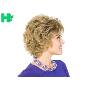 OEM High Resistant Fiber Synthetic Curly Hair Wig