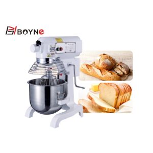 220V 10L Spiral Mixer Machine With Barrel Wire Whip