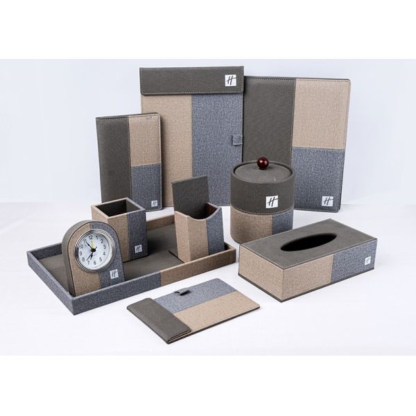 Buy Five Star Customized Logo Leather Tray Hotel Accessories at wholesale prices