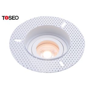 IP20 80mm Cutting Living Room Recessed Spotlights , Trimless Adjustable