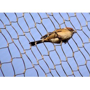 2.0mm Aviary Wire Netting , Ferruled Parrot Aviary Mesh