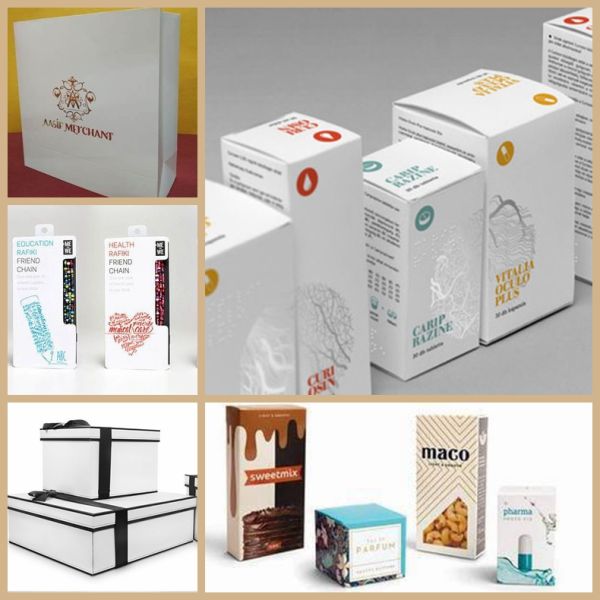 190gsm 210gsm Coated SBB Board For Cosmetic Box 24 x 36inch One Side Glossy