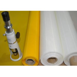White Screen Printing Mesh Roll 165T-31PW For Solvent Ink Printing