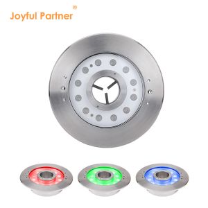 China Underwater LED Fountain Light IP68 12W 24W 36W Warm White RGB RGBW4in1 Stainless Steel 316L DC 24V on sale