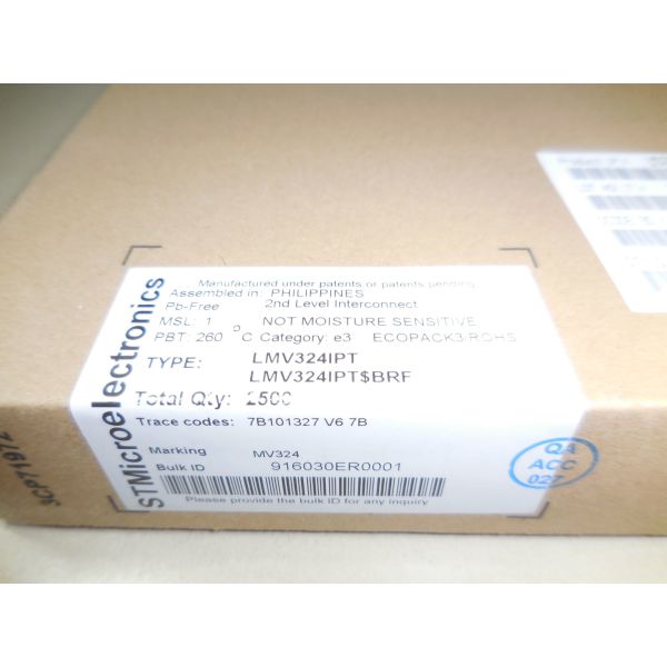 Buy LMV324IPT  TSSOP14    Integrated Circuit New And Original at wholesale prices