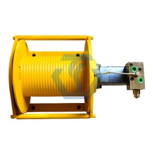 Hydraulic Winch API 7K For Oilfield Crane Compact Structure Large Pulling Force