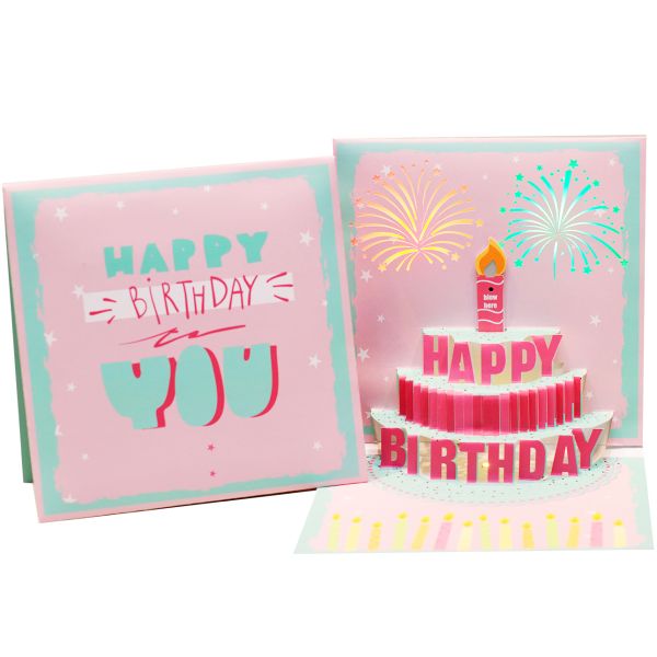 Buy Melodic Greeting Cards 2 Color Print Method and Built-in Speaker for Corporate Greetings at wholesale prices