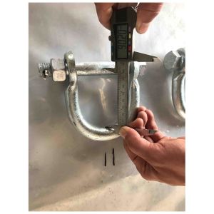 Power Line Fittings U Shackle Overhead Line Fittings