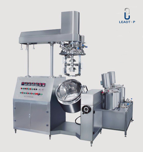Buy Double Layers Tilting Vacuum Emulsifying Machine For Ointment / Cream / Lotion at wholesale prices