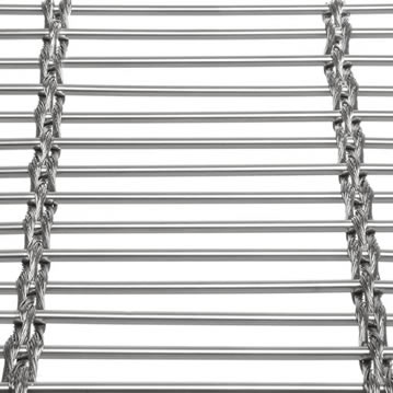 Rods / Cable Architectural Metal Mesh Screens , Decorative Metal Mesh Sheets