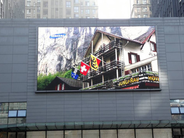 Buy DIP P10/P16 Outdoor Advertising Led Screens RGB Full Color High Brightness at wholesale prices