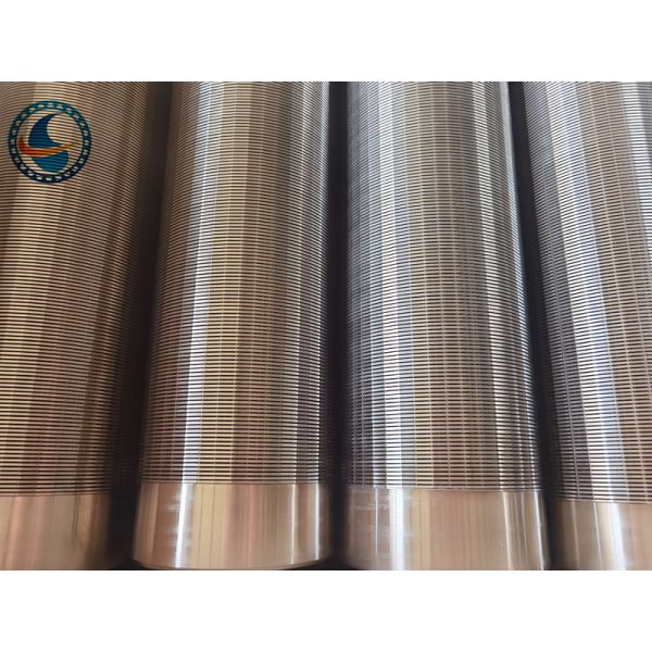 1.0mm Slot Wire Wrapped Pipe Full Welded Stainless Steel