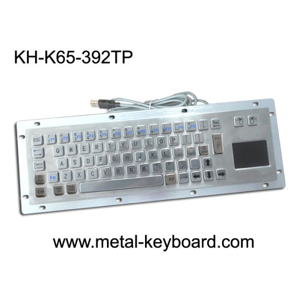 Buy Vandal Proof Industrial Metal Computer Keyboard with Rear Panel Mount at wholesale prices